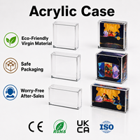 Boîtier en acrylique pour Lorcana Booster Box Trove et cartes TCG, protecteur d'affichage avec aimant, étuis en acrylique pour Illumineer's Trove