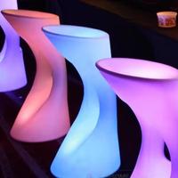 Chaises et tables de bar d'extérieur à LED pour chicha, mobilier de salon, aménagement de jardin pour mariages et fêtes