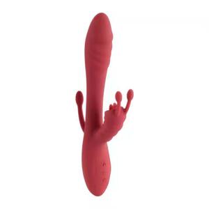 Masajeador 3 en 1 para Clítoris, Ano y Vagina con Calor, Vibrador, Juguetes Sexuales para Mujer, Video Sexy - Product Image 3