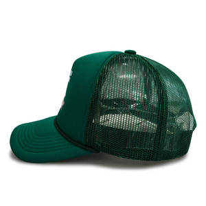 Gorra Trucker Personalizada con Logotipo, Lisa, al por Mayor, con Malla Trasera, Bordada, Impresa, Verde Oliva Oscuro, con Cuerda - Product Image 4