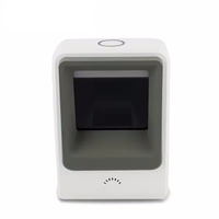 Scanner de codes-barres de bureau CMOS robuste haute vitesse OEM RS232/USB 1D 2D QR Code pour supermarchés et stockage médical
