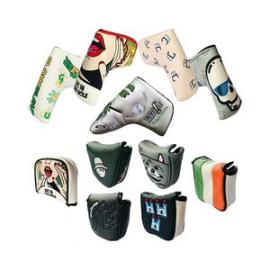 <span class=keywords><strong>Golf</strong></span> Headcover Alineación Palos Cubierta Impermeable Bordado Personalizado Logo Pu <span class=keywords><strong>Golf</strong></span> <span class=keywords><strong>Putter</strong></span> Cubierta - Product Image 2