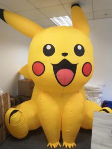 Vente flash <span class=keywords><strong>Pikachu</strong></span> gonflable géant / <span class=keywords><strong>Pikachu</strong></span> gonflable de dessin animé pour événement - Product Image 2