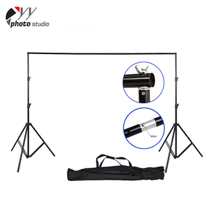 3 pcs 6x9 chromakey màu xanh lá cây màn hình thiết lập với 2400W Studio ánh sáng & hỗ trợ <span class=keywords><strong>Kit</strong></span> - Product Image 5