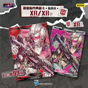 Kayou <span class=keywords><strong>Transformers</strong></span> Caja Sorpresa Juego de Cartas Coleccionables Anime Accesorios Lindos Regalo de Cumpleaños Juguete de Papel Exquisito <span class=keywords><strong>Energon</strong></span> Critical - Product Image 2