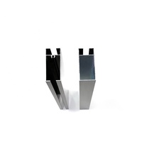 Profilé de porte coulissante en aluminium, profilé d'extrusion en aluminium, profilé de fenêtre en aluminium anodisé sur mesure