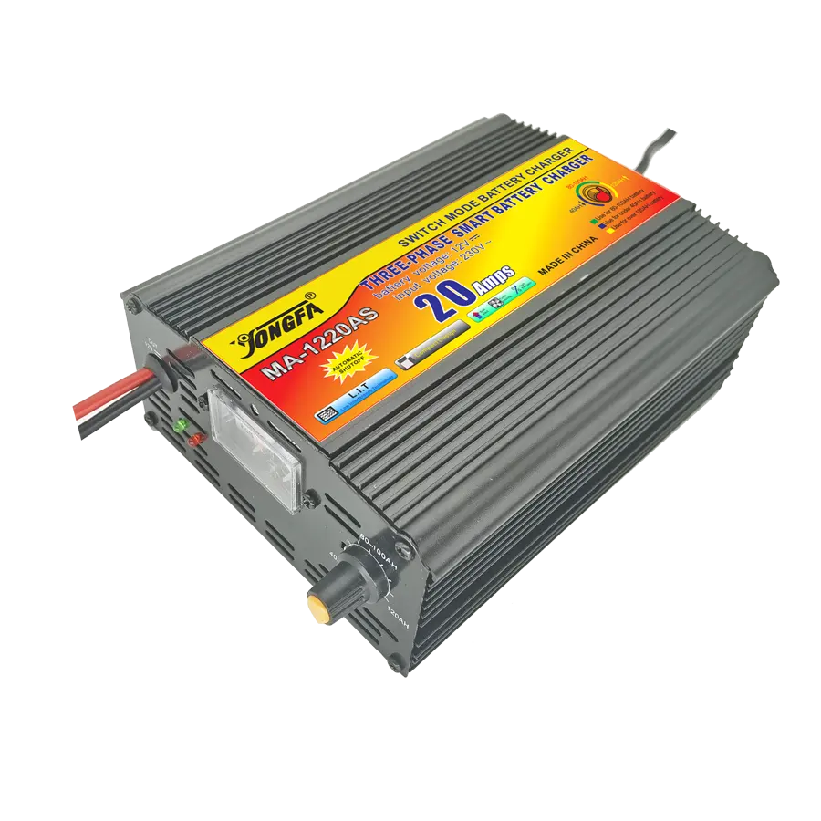 YongFa 12v 20A 20 amp agm gel smart lead acid car battery charge MA-1220AS