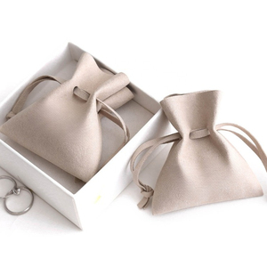 Bolsa de Regalo para Joyería de Microfibra Mini, Bolsa de Embalaje con Cordón, Bolsa para Joyería - Product Image 1
