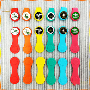 Nouveau marqueur de balle de golf en gel de silice avec clip magnétique, multicolore, adaptable à de nombreux types de marqueurs de balle pour la pratique du golf - Product Image 5