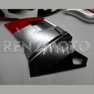 Kit de carénage complet en plastique ABS pour Ducati 748 916 996 1994-1999 Rouge Argent Noir Injection Carrosserie de moto - Product Image 2