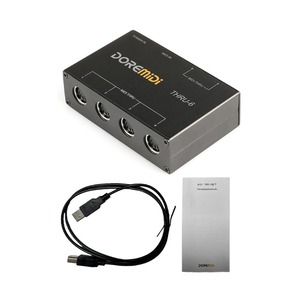 Boîte <span class=keywords><strong>MIDI</strong></span> 1 entrée 6 sorties, convertisseur séparateur <span class=keywords><strong>MIDI</strong></span>, boîte hôte, plug and play, compatible avec tous les appareils et interfaces <span class=keywords><strong>MIDI</strong></span> standard - Product Image 2