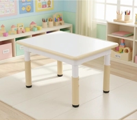 Ensemble table et chaise ergonomique, réglable, portable, écologique et sécuritaire pour enfants, idéal pour la maternelle, le dessin, les repas et l'apprentissage