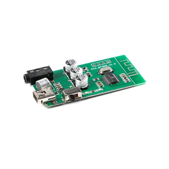 KCX-BT006 Wireless Bluetooth Audio Receiver Board Module 4.2 Circuit Receiver Board Stereo High Quality Audio Output