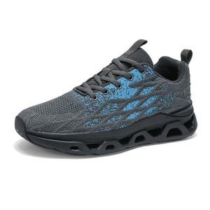 Chaussures de course sur route pour hommes, baskets de jogging, chaussures de trail running, tissu extensible minimaliste, maille respirante, coupe basse, à <span class=keywords><strong>lacets</strong></span> - Product Image 1