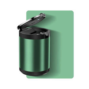 Cendrier de voiture créatif de haute qualité, multifonctionnel, personnalisé, avec lumière d'ambiance LED, matériau ignifuge, portable, en métal - Product Image 3