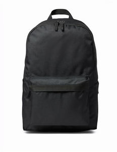 Mochila Retro Impermeable de Moda, de Poliéster con Cierre, Negra, Unisex, Vintage, Económica - Product Image 1