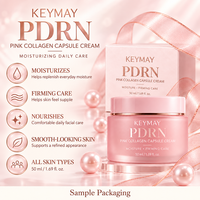 Crème hydratante raffermissante et nourrissante au collagène rose PDRN pour tous types de peaux, marque privée, OEM, ODM, vente en gros