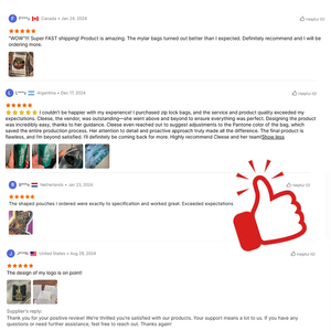 Bolsas de Café de Alta Calidad de 125g, 250g, 500g, 1000g, con Fondo Plano, Negras, de Grado Alimenticio, con Válvula y Cierre, en Stock, 100 Unidades - Product Image 6