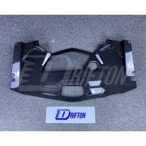 ชุดแผงห้องเครื่องยนต์คาร์บอนไฟเบอร์แบบแห้งรุ่นใหม่สำหรับ Aventador LP700 ปี 2011-2015 พร้อมลายทอ 3K/6K/12K ผิวเงา/ผิวด้าน - Product Image 5