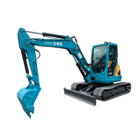 Gebraucht kaufen gebrauchte Bagger günstigen Preis 5t 6ton Kubota Mini JCB Bagger verwendet Niedrige Arbeitszeiten Fast neu Gebraucht zum Verkauf