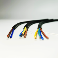 Kawat listrik H03Z1Z1-F kabel fleksibel EN 50525-3-11 untuk peralatan perangkat dan lampu tembaga Tianjin terisolasi CE CN; Hem