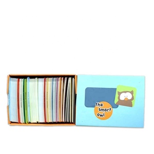 Özel kart güverte alfabe eğitim aktivite çocuklar için eğlenceli Flash kart özel Logo öğrenme kartları eğitim flaş - Product Image 2