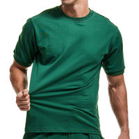 Hommes 100% Coton 2 Pièce Tenues D'été Casual Ras Du Cou Muscle À Manches Courtes Tee Shirts Classique Fit Sport Shorts Ensemble Survêtement