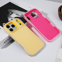 Coque de téléphone portable en silicone souple avec oreilles de chat Jelly Cat, antichoc en TPU, pour iPhone 17 16 15 14 13 12 Pro Max – Vente en gros