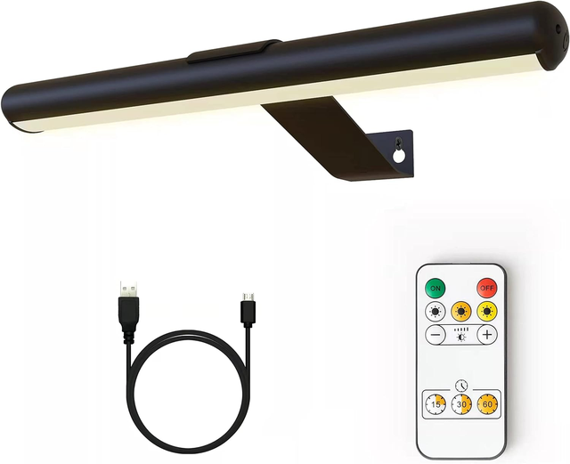 3000mah/5200mah Wireless Battery Operated Picture Light Frame Lights with Remote