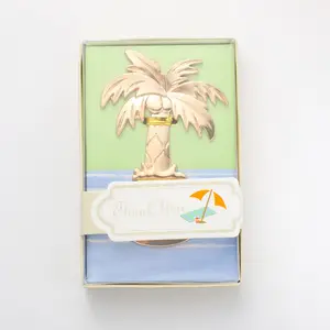 Palm Breeze Coconut Tree Shaped Bottle Openers - Party Favors Bridal Shower Tropical Beach Wedding Favor Bar Gifts