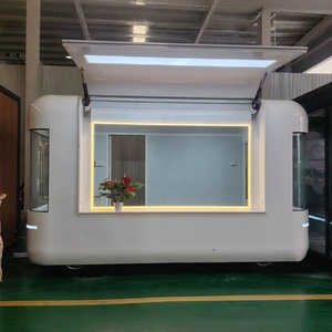 Remorque de restauration haut de gamme pour kebab doner, chariots mobiles de vente de nourriture, camion-remorque alimentaire avec cuisine complète - Product Image 6