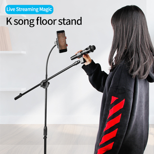Depusheng Giá Đỡ Sàn Hát <span class=keywords><strong>H2</strong></span> K Giá Đỡ Micro Giá Đỡ Điện Thoại Di Động Để Phát Trực Tiếp - Product Image 6