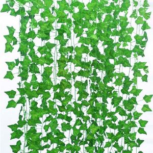 EG-G237 Vente en gros de lierre artificiel de haute qualité, 200 cm, <span class=keywords><strong>plantes</strong></span> suspendues décoratives, lierre artificiel décoratif - Product Image 6