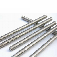 Vis à double extrémité en acier au carbone zingué ASTM A193 B7 B8 B16 UNC M10-M48