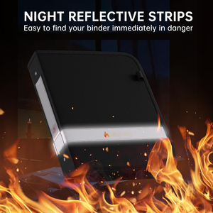 <span class=keywords><strong>3</strong></span> vòng chất kết dính chống cháy <span class=keywords><strong>1.5</strong></span> inch dây kéo chống cháy chất kết dính chống thấm nước với dải phản quang - Product Image 4