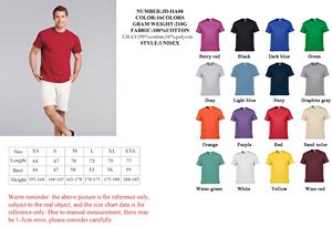 फैक्टरी 3 डी ओएम ब्रांड प्रिंट खाली कपास पुरुषों 100% टी-शर्ट के लिए सस्ते चुनाव खाली कस्टम शर्ट - Product Image 6