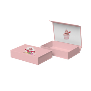 HENGXING Wholesale Magnetic Gift Box <b>Christmas</b> Gift Packaging Box Custom <b>Boxes</b> Packaging Pink Rigid Cardboard - Product Image 3