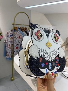 <span class=keywords><strong>2025</strong></span> Độc Đáo Thú Vị Owl Thiết Kế Công Suất Lớn Mắt Chủ Đề Graffiti Ba Lô Túi Đi Học Túi - Product Image 3