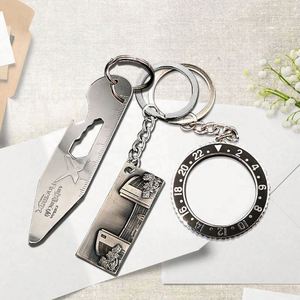 Wholesale Custom Metal Keychains with Car Logo Promotional Name Letter Keychain - Product Image 2