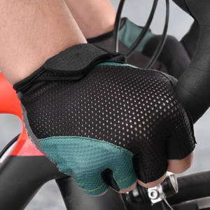 Guantes de Ciclismo de Calidad Premium, Medios Dedos, Transpirables, Personalizables, para Entrenamiento y Ciclismo al Aire Libre - Product Image 4