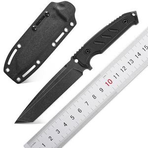 มีดพกพาอเนกประสงค์ Best Tactical DC 53 ปรับแต่งได้ตามต้องการ OEM DIY สำหรับเอาตัวรอด ล่าสัตว์ ตั้งแคมป์ บุชคราฟท์ ใบมีดสแตนเลสแบบตายตัว ขนาด 9.5 ซม. ด้ามจับ G10 - Product Image 1