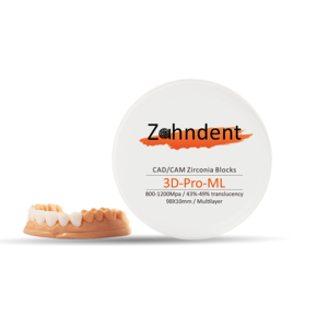 Prodotti cinesi ossido di zirconio multistrato con estetica naturale disco di Zirconia dentale - Product Image 5