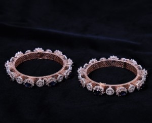 Brazalete Pacheli de Oro Rosa de 14K con Diamante Cultivado en Laboratorio, Color FG, Claridad VS, 10.74 CT, Corte Ovalado, Chapado en Rodio, Certificado IGI, Lujo para Mujer - Product Image 6