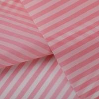 Nouveauté 100% polyester 210T rose bande PU enduit tissu imprimé pour doublure