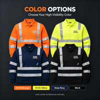 Chemises polo classiques en coton mélangé, chemises polo pour hommes, chemises polo de golf PIQUE pour hommes, vêtements de travail, broderie, chemise polo à manches longues, uniforme
