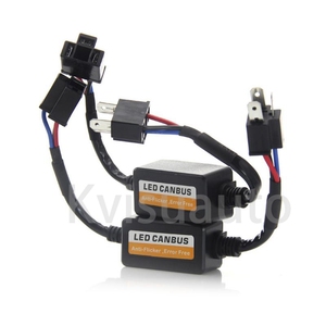 CQL H1 <span class=keywords><strong>H4</strong></span> H7 H11 9006 Hb3 Hb4 H9 H8 H11 araba yük direnci hata Canceller LED dekoder Canbus ücretsiz kablolama Canceller dekoder ışık - Product Image 2