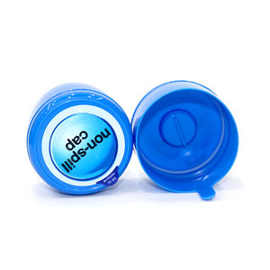 Tapa especializada de 55 mm para botella de <span class=keywords><strong>agua</strong></span> de 19 <span class=keywords><strong>litros</strong></span>, de plástico PE, antiderrame, de grado alimenticio, para barriles de <span class=keywords><strong>agua</strong></span> potable, OEM - Product Image 1