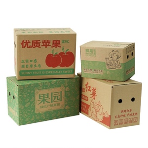 Vente en gros 5/10/20 cartons de fruits sucrés paquet express avec pomme kaki pomelo nombril <span class=keywords><strong>orange</strong></span> boîte en carton chemises - Product Image 5