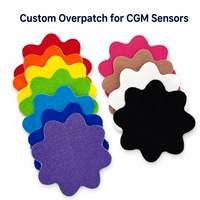 Patch de fixation étanche hypoallergénique de qualité médicale pour capteur CGM, compatible Libre 2