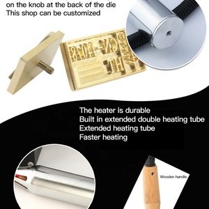 Machine à estamper le cuir automatique numérique, machine à estamper à chaud les logos sur le cuir - Product Image 4